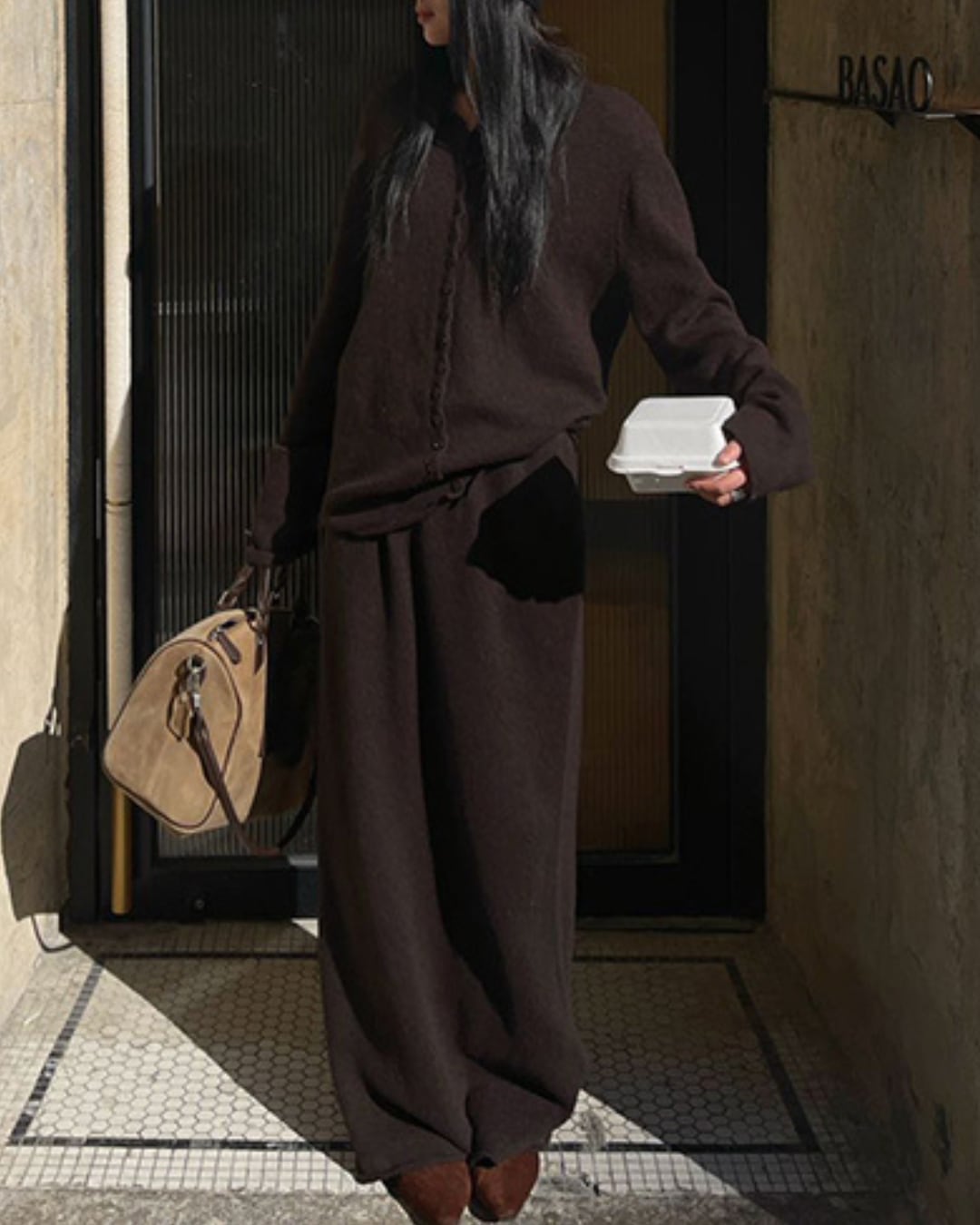 ルーズトップパンツセットアップ A25350