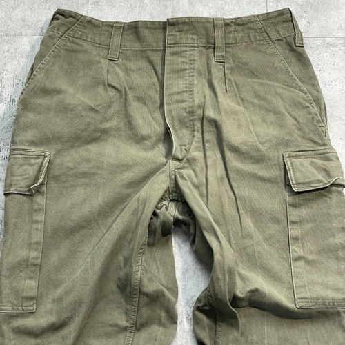 80-90s ドイツ軍 実物 モールスキン フィールドパンツ w35 詳細写真3