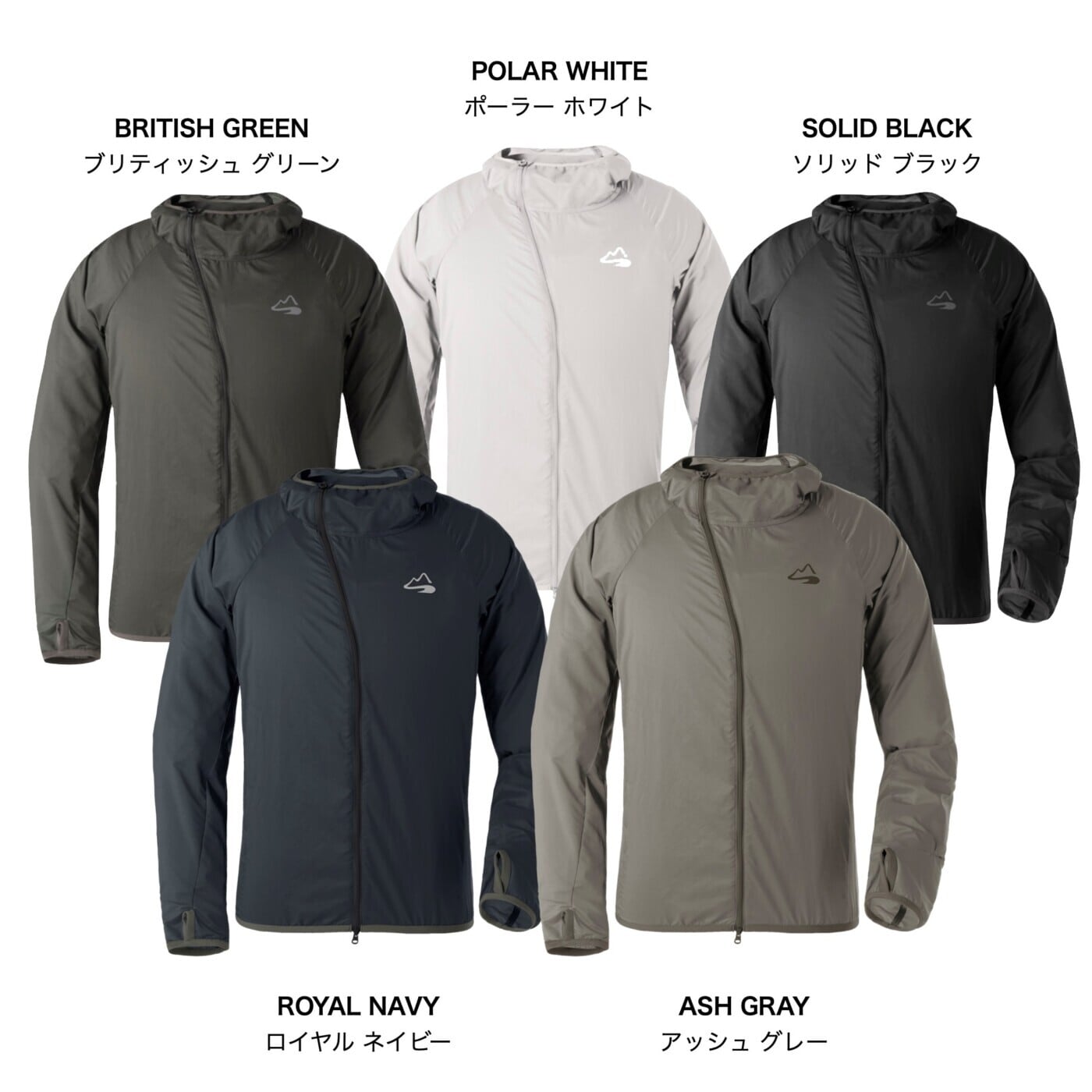 milestone｜Onion Hoody ソリッド・ブラック | Run Ride Point