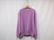 reverve”Wool Sweat Crewneck Purple”