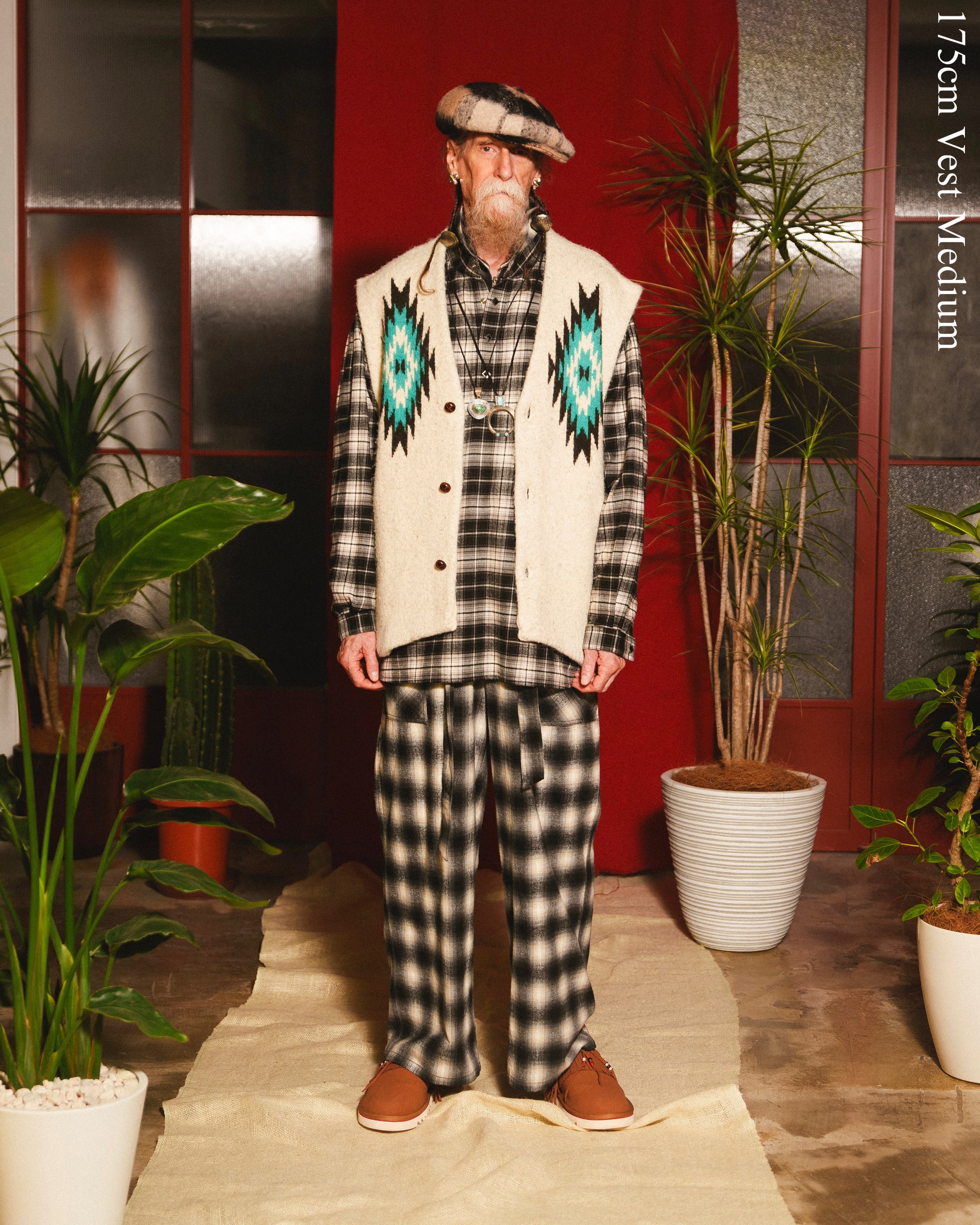 CHIMAYO Knit Vest/チマヨニットベスト | AMBERGLEAM CHIMAYO Knit Vest/チマヨニットベスト | AMBERGLEAM