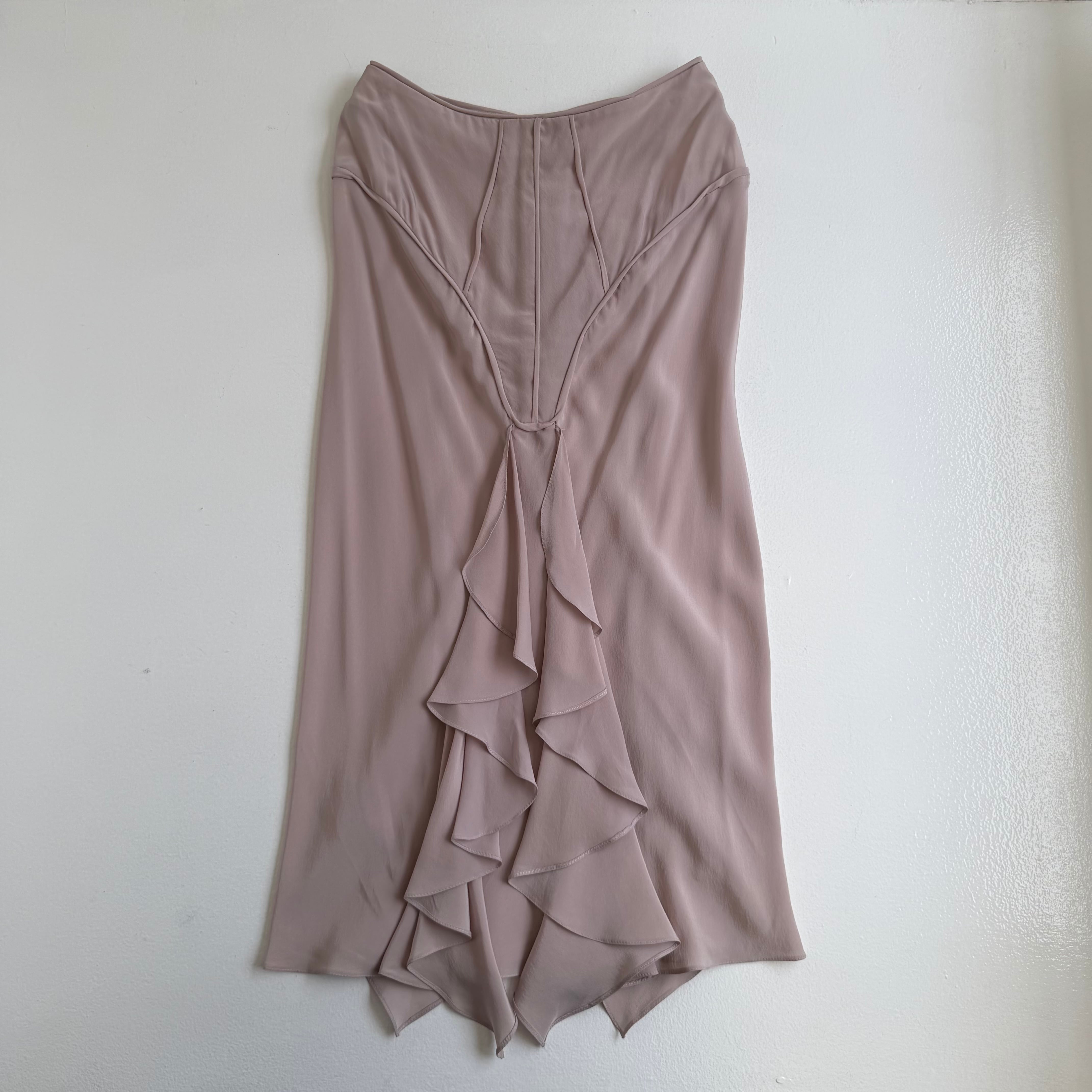 YvesSaintLaurent rive gauche silk skirt | TOKYO LAMPOON online shop