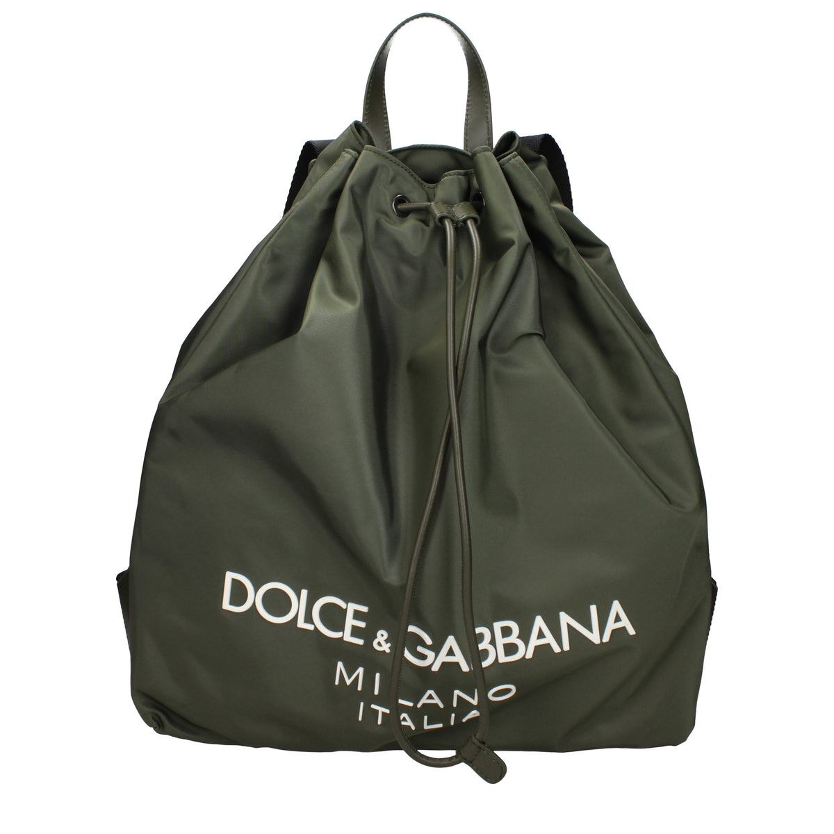 【新品】DOLCE&GABBANA ドルチェ&ガッバーナ メンズ バックパック・ボディバッグ ナイロン グリーン BM2336AG1828N597