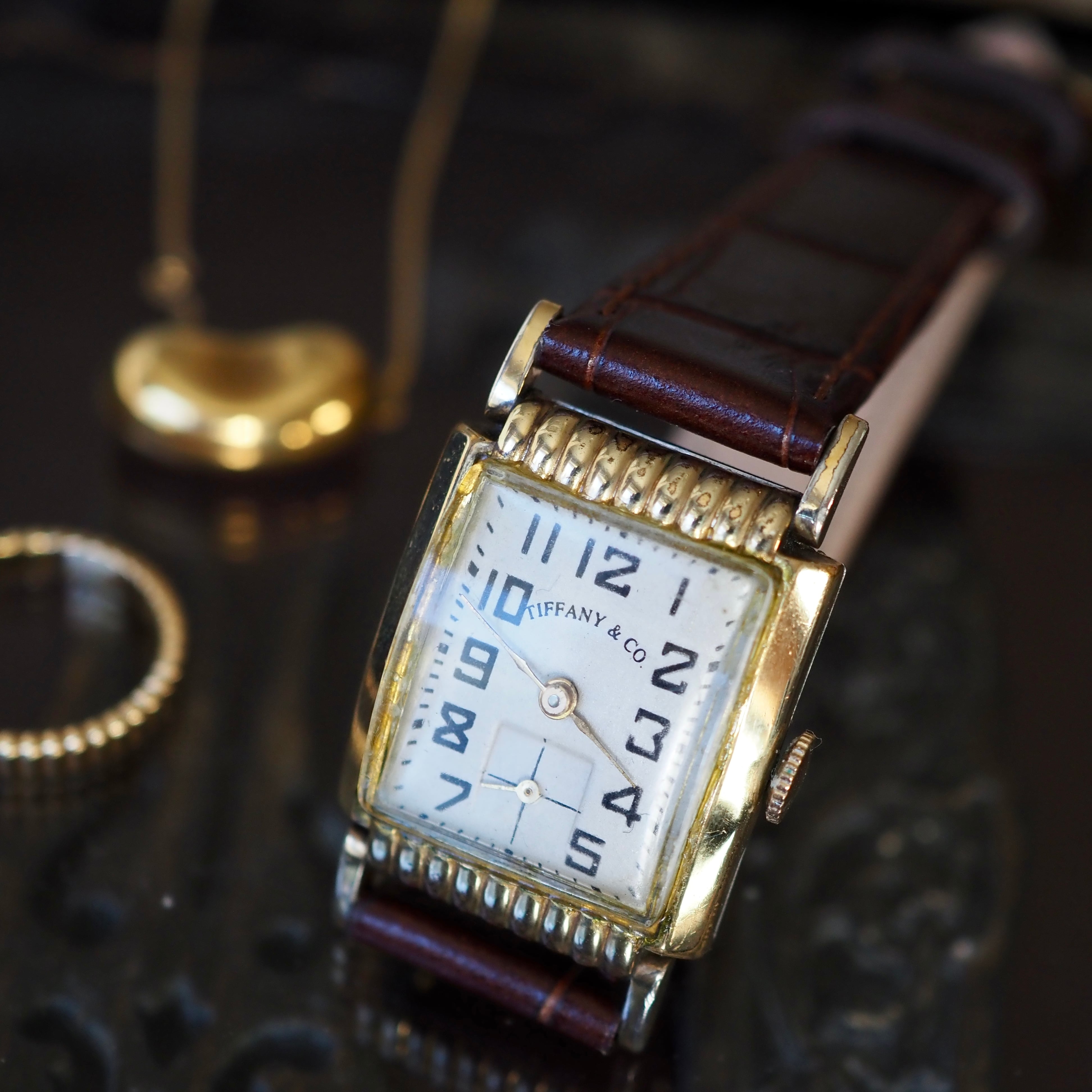 Tiffany & Co. ティファニー 1940s ドレスウォッチ アンティーク時計