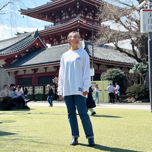 （WHITE）HI-ASAKUSA L/S TEE