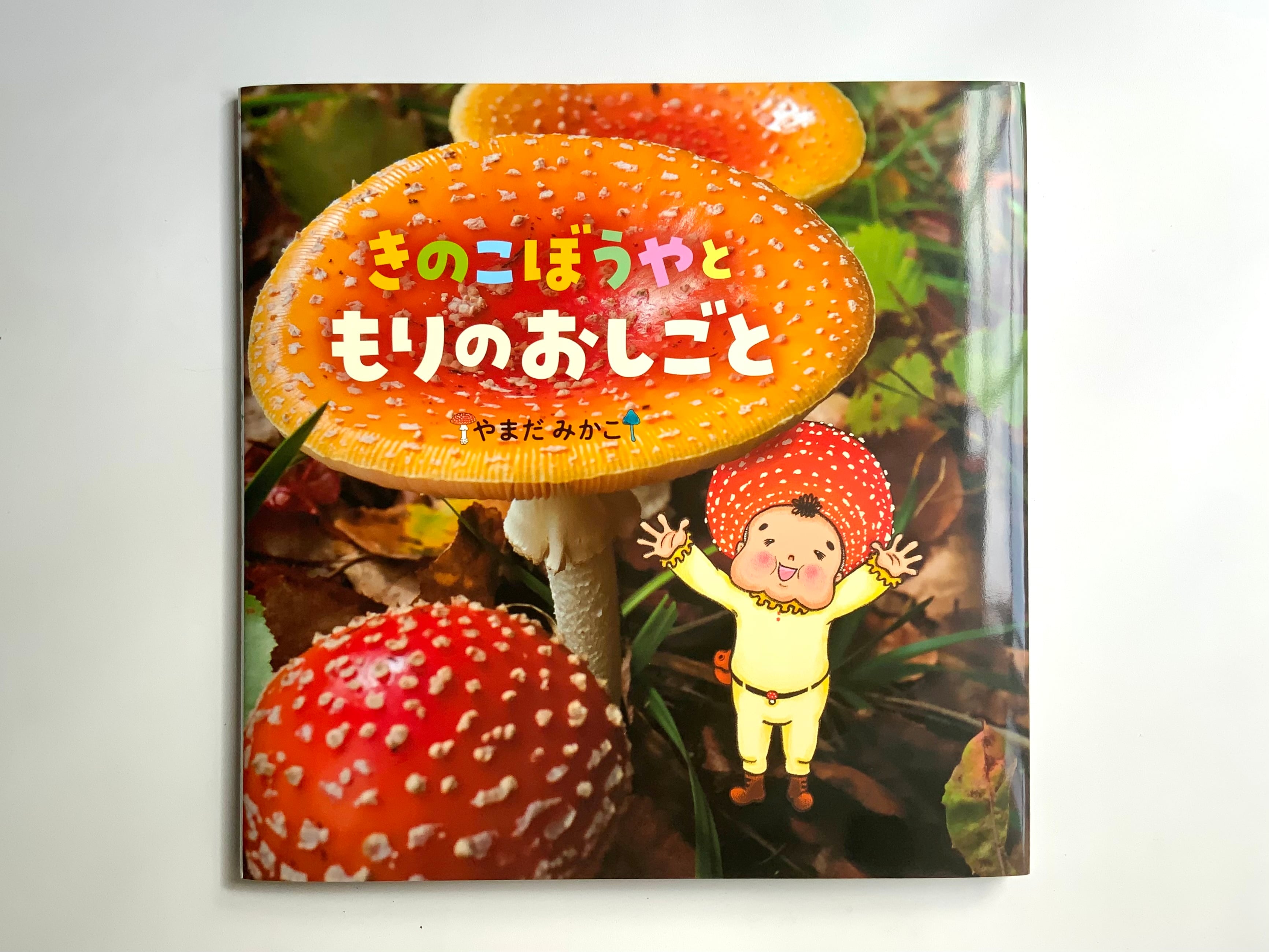 サイン入り】絵本「きのこぼうやともりのおしごと」 | yamakinocorori