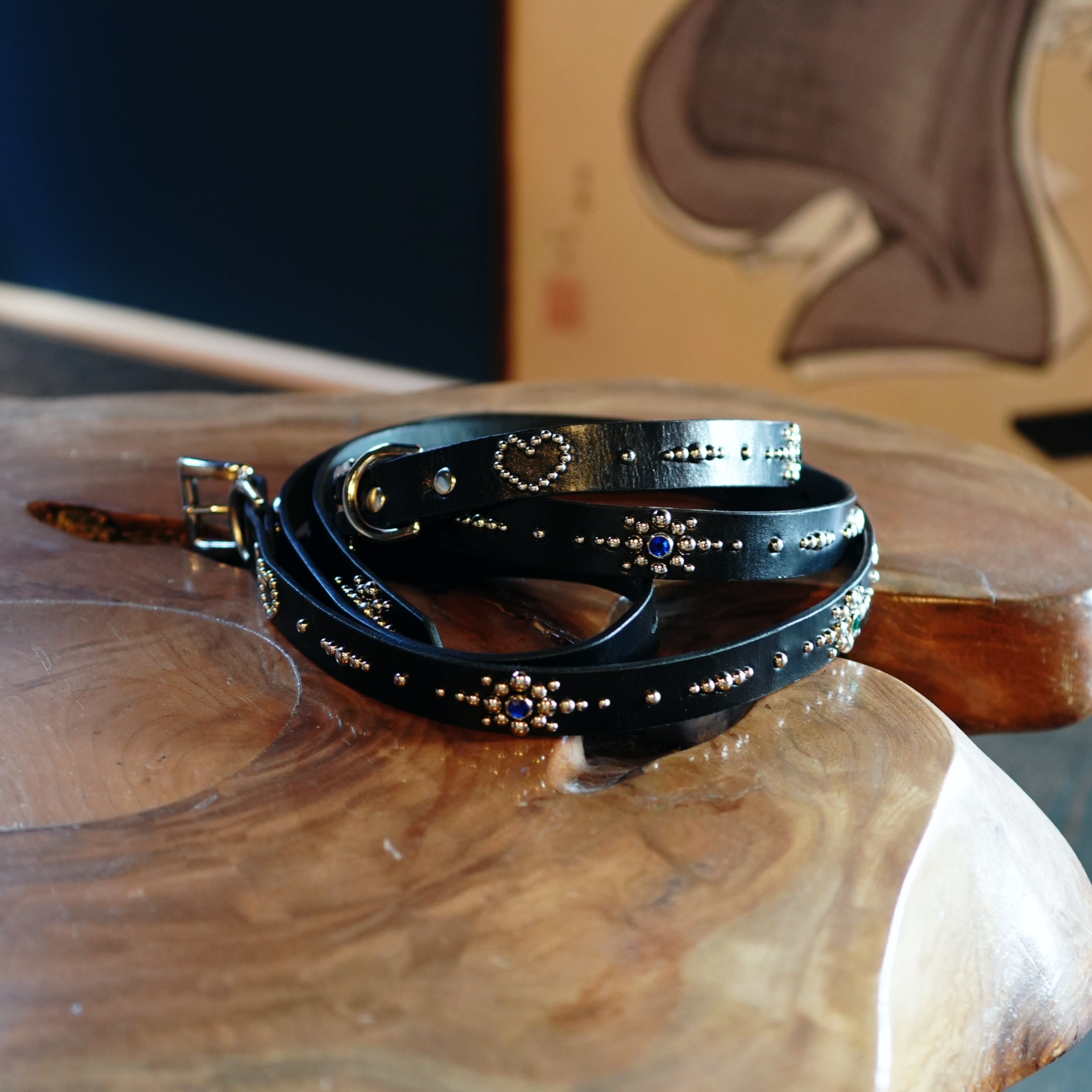 STUDS NARROW BELT | PAY ID