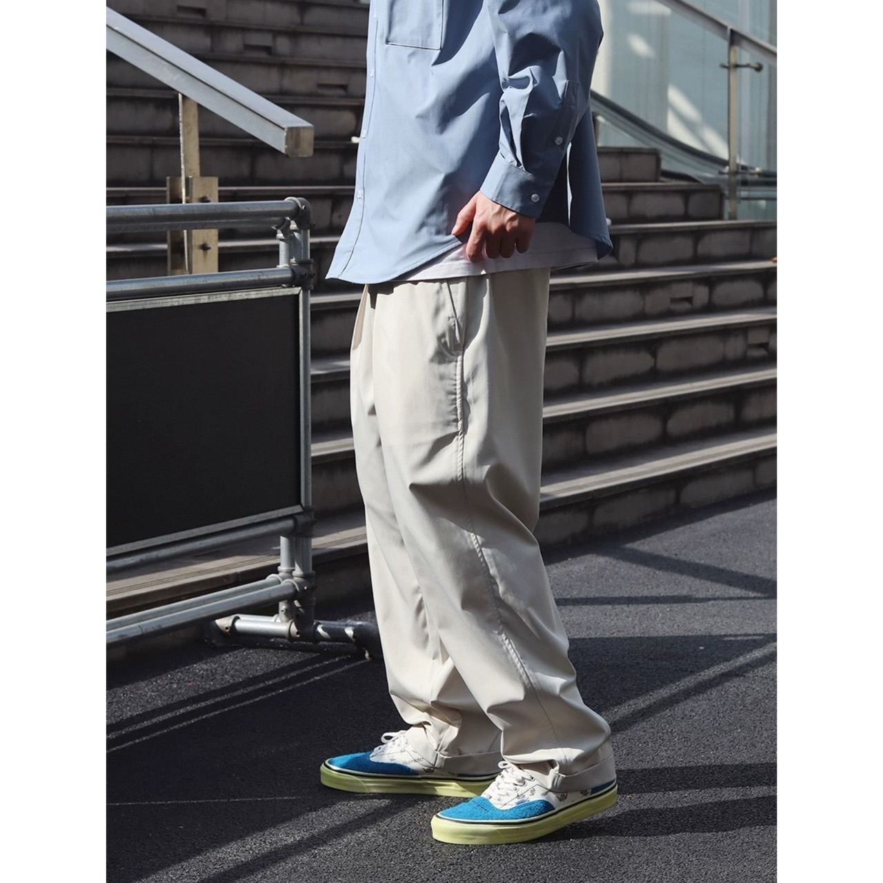 Tapered silhouette drawcord pants 0300 - 4