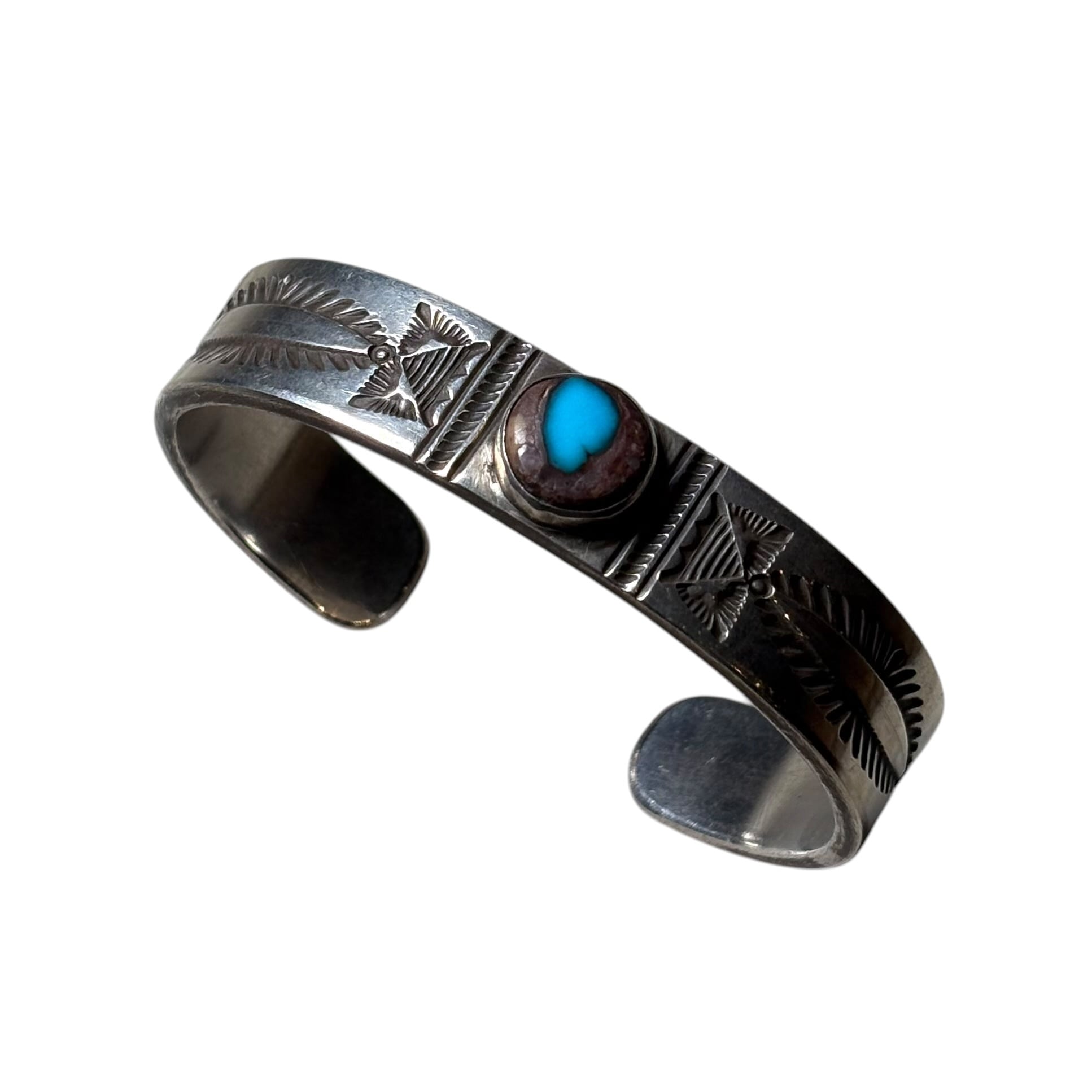 アクセサリー Edison Sandy Smith* Turquoise Bangle Navajo Edison Sandy Smith silver bisbee turquoise bangle | NOIR ONLINE