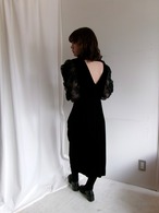 80’s Puff sleeve dress Made in U.S.A