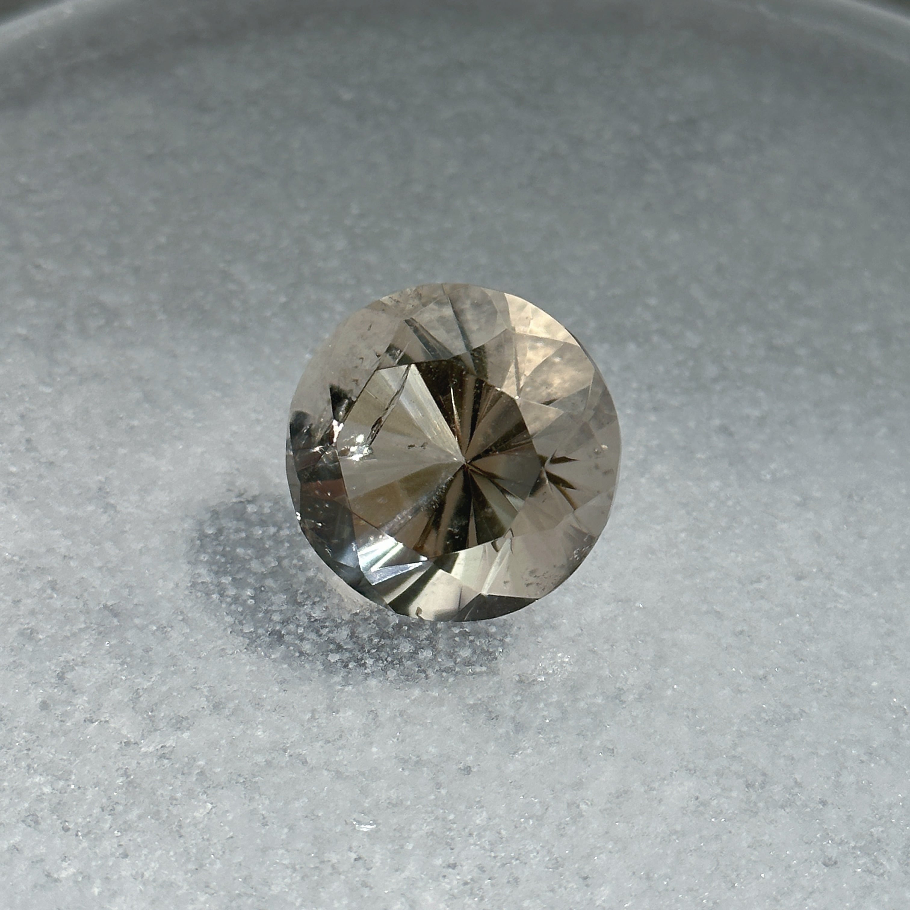 シトリン（黄水晶） ミニダイヤモンドカット01◇ Citrine ◇ 天然石