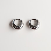 7/17(金)21時新作発売*stainless プラム フープ ピアス
