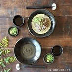 そば食器 鳴門 黒耀 二人前 ざるそばセット そば食器セット 麺皿 猪口 薬味皿 スノコ 各２個