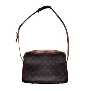 vintage 1982’s LOUIS VUITTON pvc × leather shoulder bag “Sac Bandouliere”