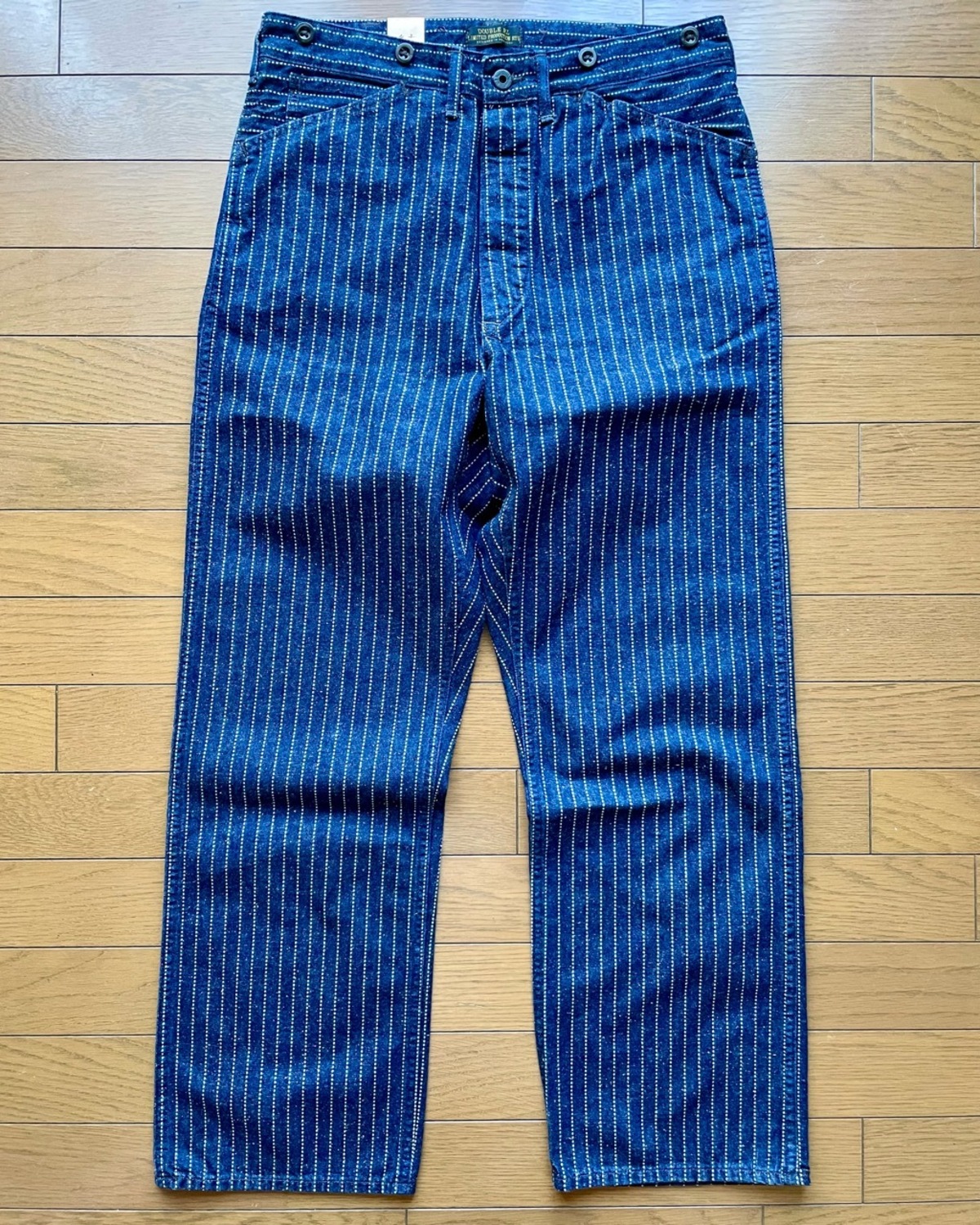 新品 RRL 限定品 ストライプワークパンツ W30-L30 | Room Style Store