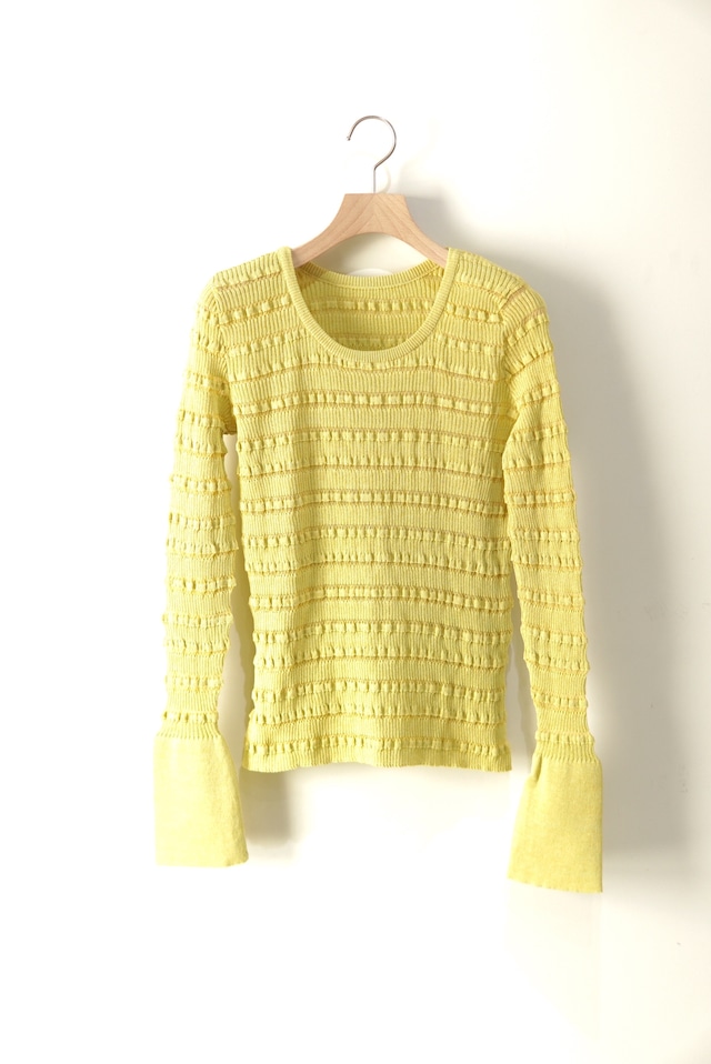 NEPLA  / Jacquard Knit / YELLOW MIX