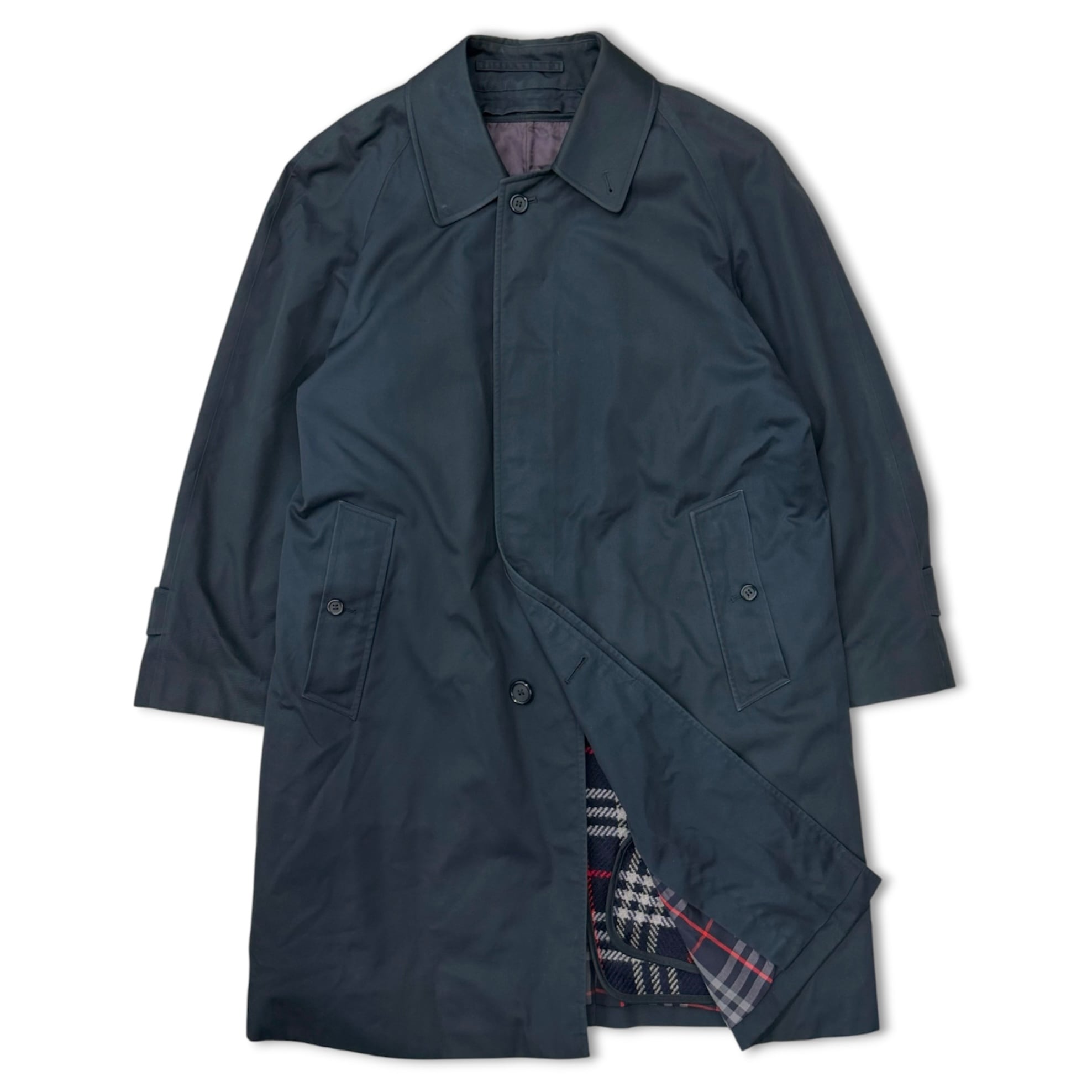 BURBERRYS】short coat Burberry 英国製 バーバリー コート ネイビー