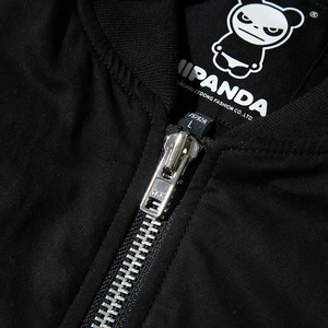 SALE 送料無料【HIPANDA ハイパンダ】メンズ ブルゾン MEN'S SANTA PANDA EMBROIDERY BOMBER JACKET / BLACK