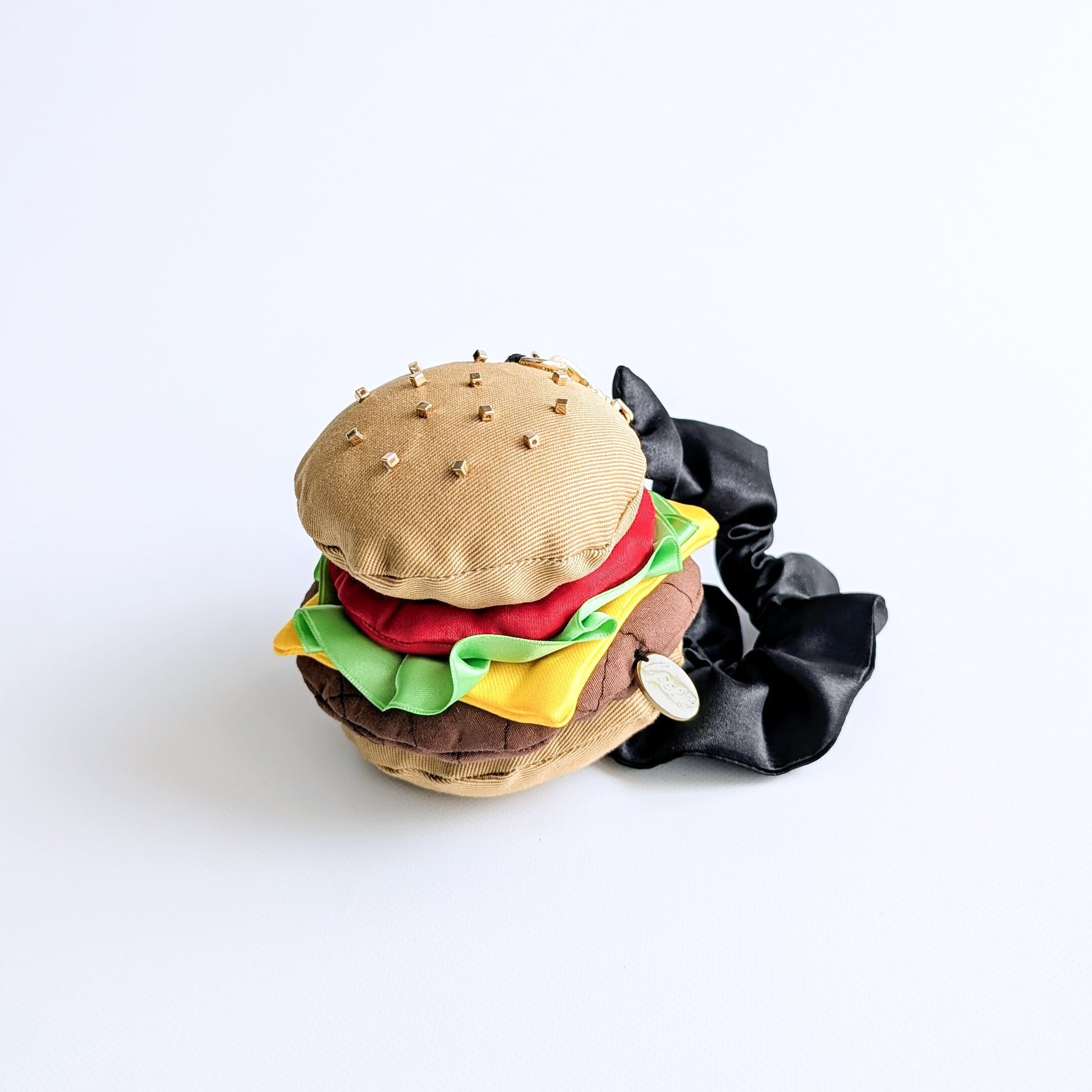 ハンバーガーチャーム　５個 バッグチャーム【ハンバーガー】 | IrodorI petit -オリジナルバッグ-