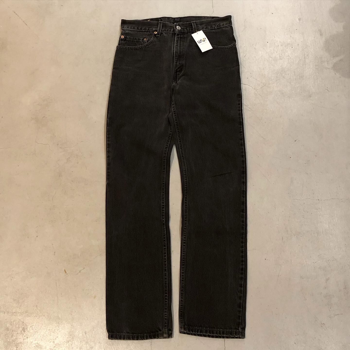 90s Levi's 505 black denim pants “USA”【高円寺店】