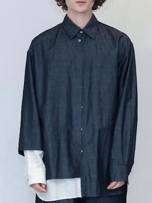 サンプル品 DOCKING FLIP SHIRT インディゴ