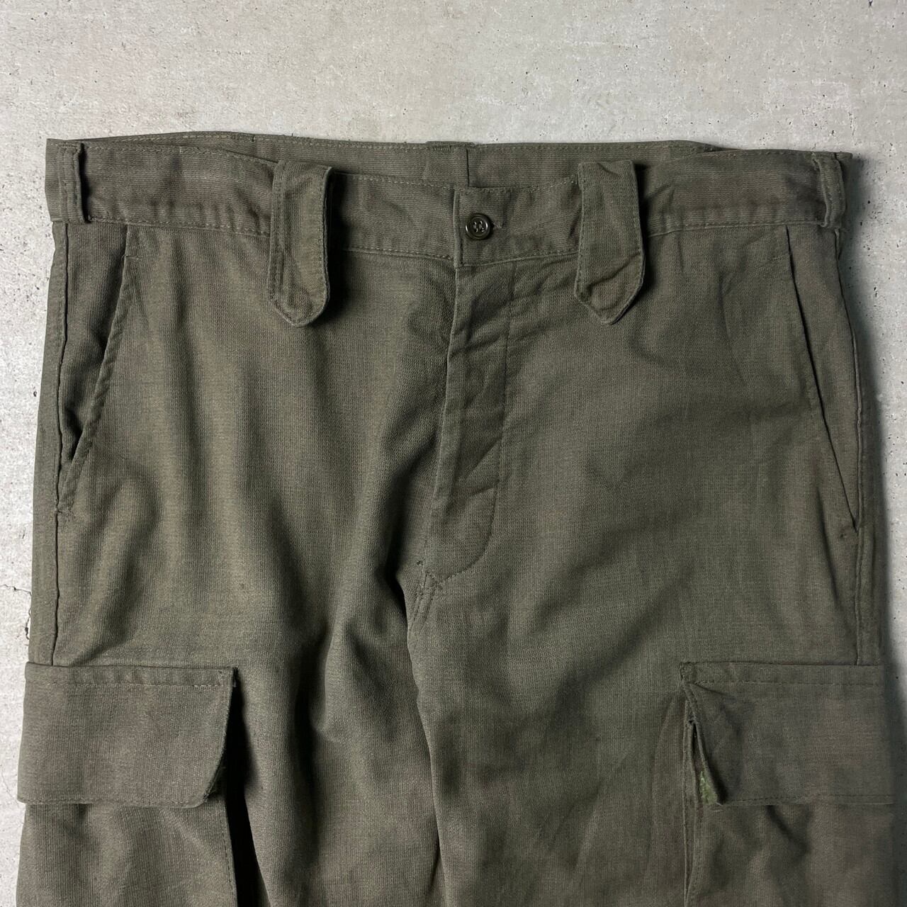 ポルトガル軍 カーゴパンツ メンズW32相当 古着 ヴィンテージ VINTAGE