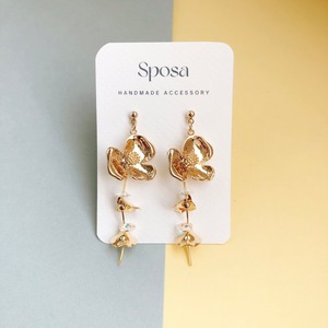 Wedding Pierce(Gold Flower)