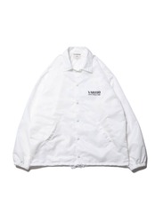 Nylon Coach Jacket (LOWRIDER) -White-