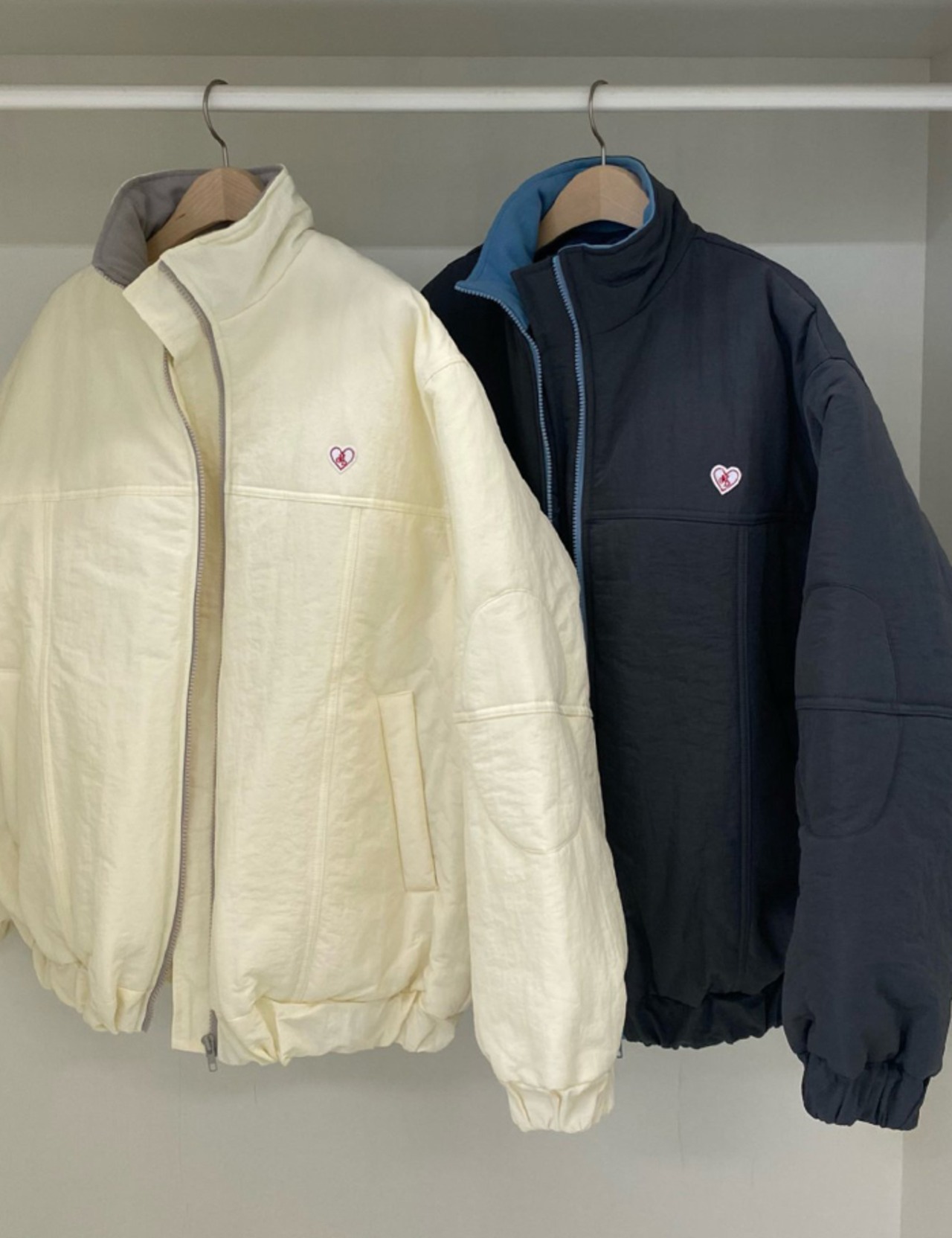 【新作5％OFF・3日間】Casual Padding Jumper_2colors