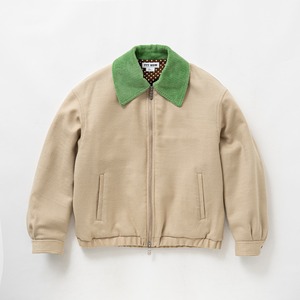 Big collar work jacket（BEIGE）