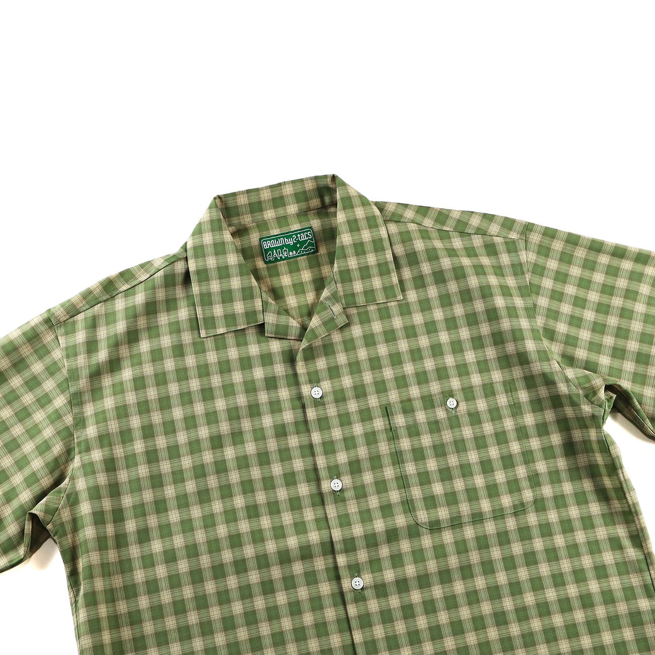 BROWN by 2-tacs / OPEN COLLAR | st. valley house - セントバレーハウス