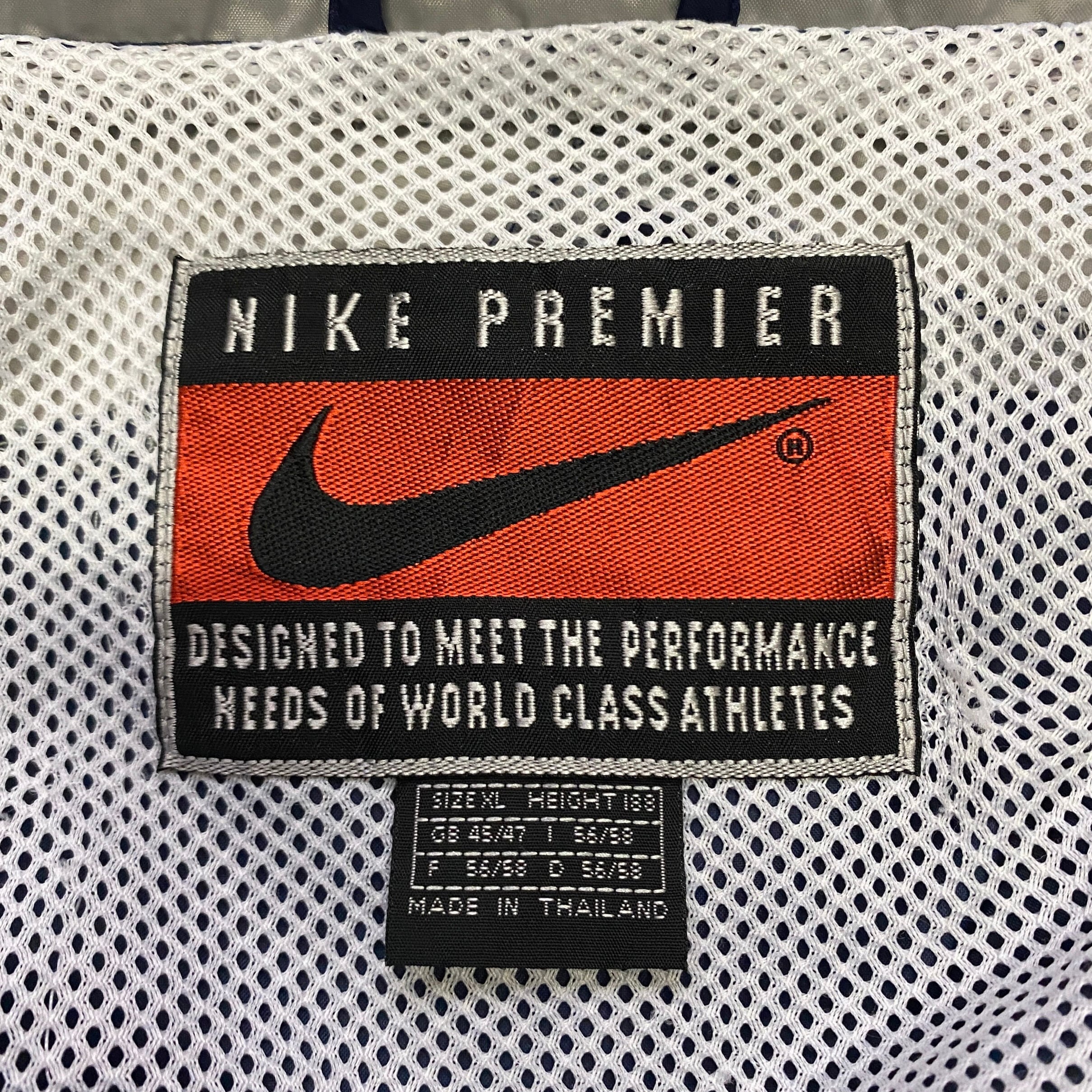 ビッグサイズ 90年代 NIKE PREMIER ナイキプレミア フード収納型