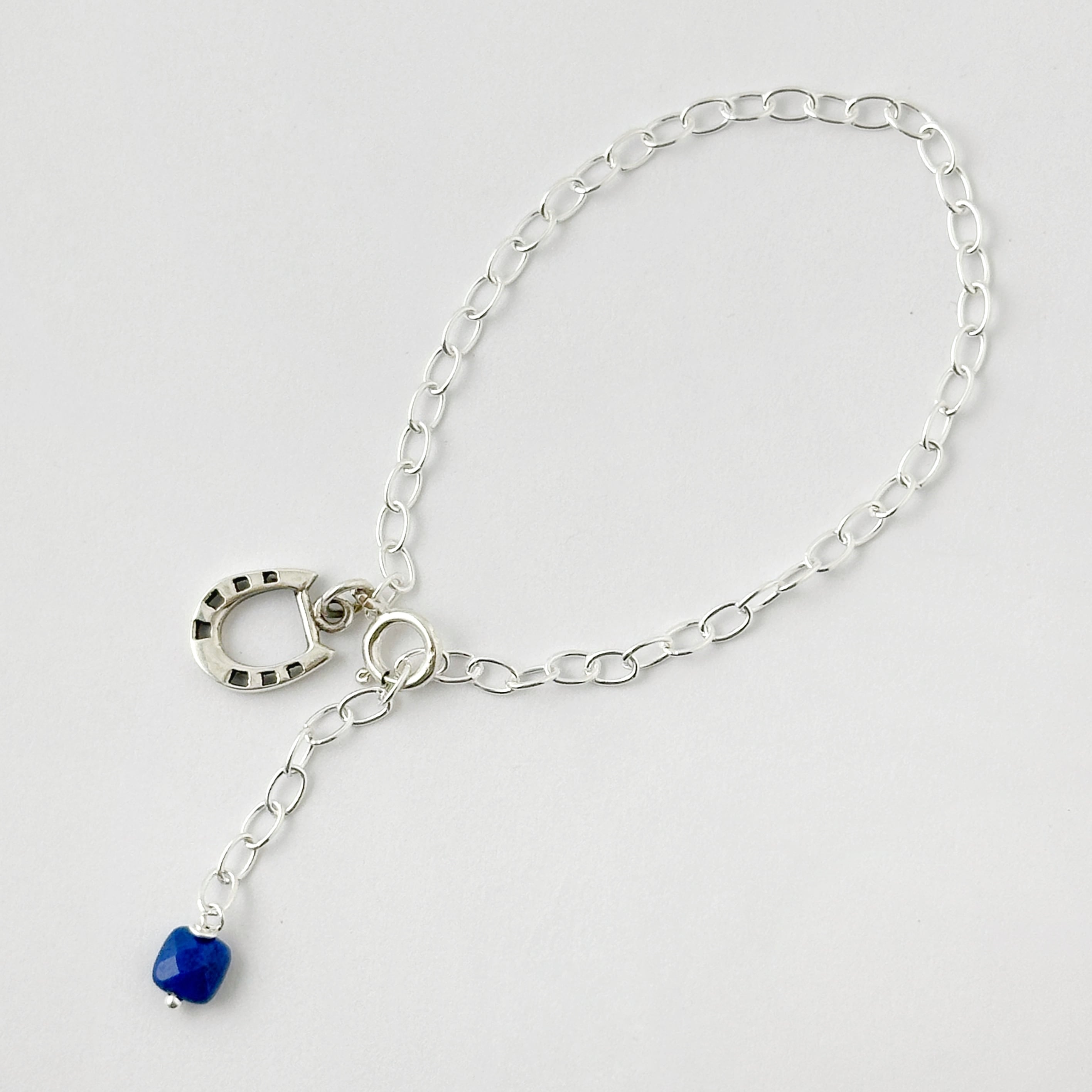 Lagoon Original ホースシュー ラピスラズリ ブレスレット 馬蹄 馬