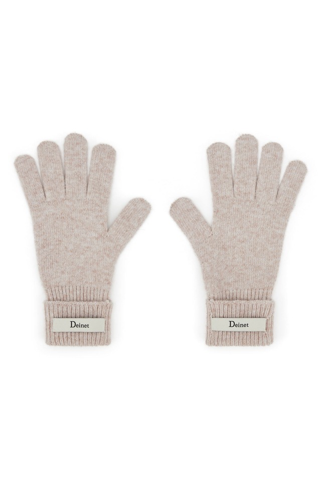 [DEINET] WOOL BASIC GLOVES IN OATMEAL 正規品 韓国ブランド 韓国通販 韓国代行 韓国ファッション デイネット ダイニット 日本 店舗