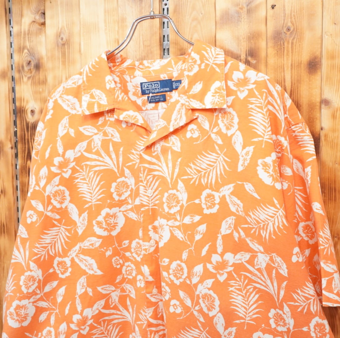 90s polo by Ralph Lauren 開襟シャツCALDWELL 90s CALDWELL 開襟シャツ 古着 90s Polo Ralph Lauren 「CALDWELL