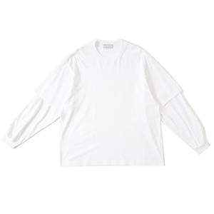 UNIVERSAL PRODUCTS / YAAH L/S LAYERED T-SHIRT