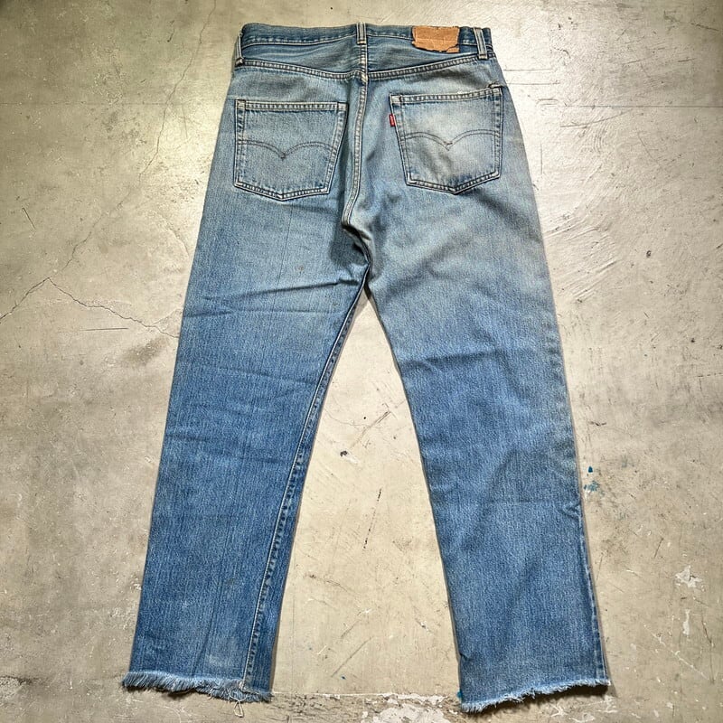 70's Levi's リーバイス 501 66後期 デニムパンツ カットオフ 赤耳