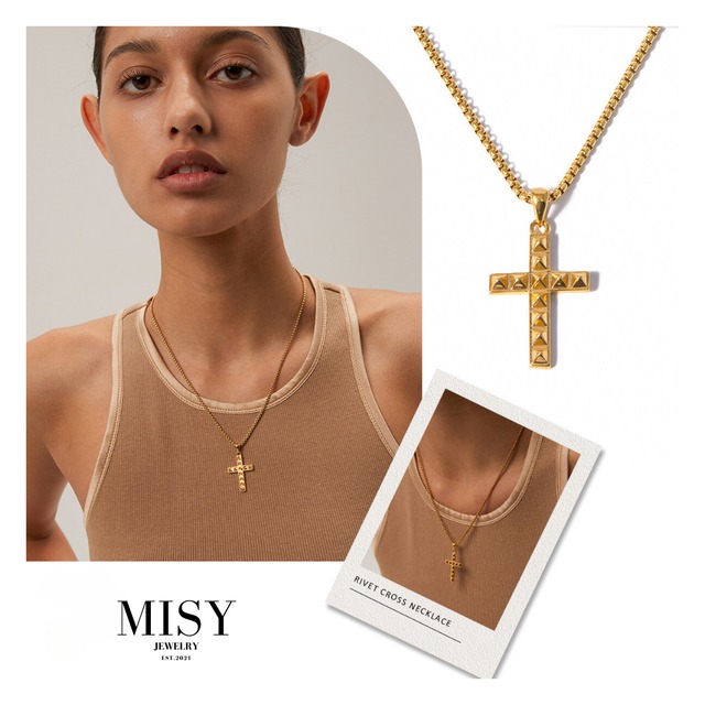 316L Figaro Cross Necklace