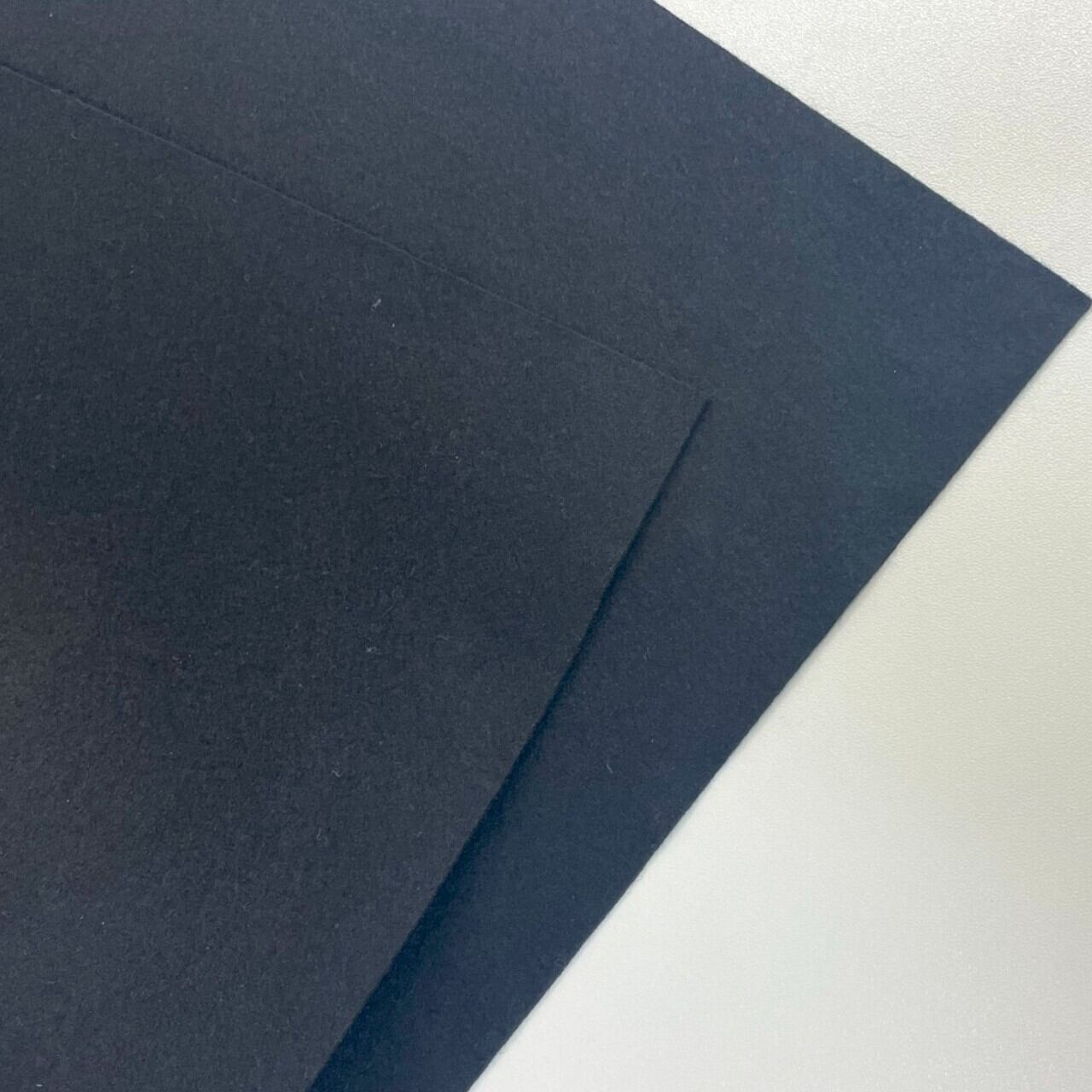 写経用 下敷き（黒） | フェルト製 毛氈（もうせん） 約40×60cm(39.8