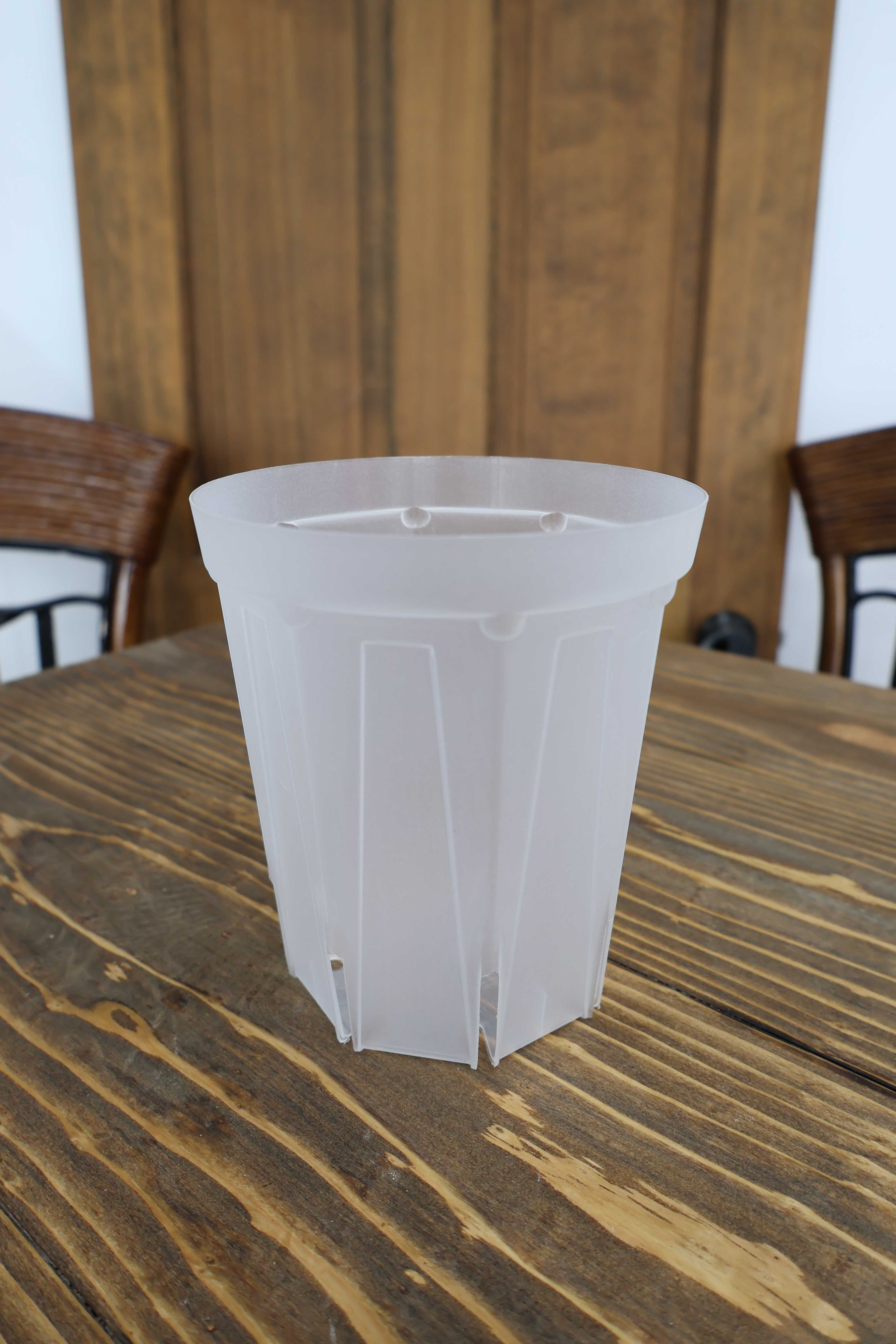 4号ネガミエル 透明スリット鉢