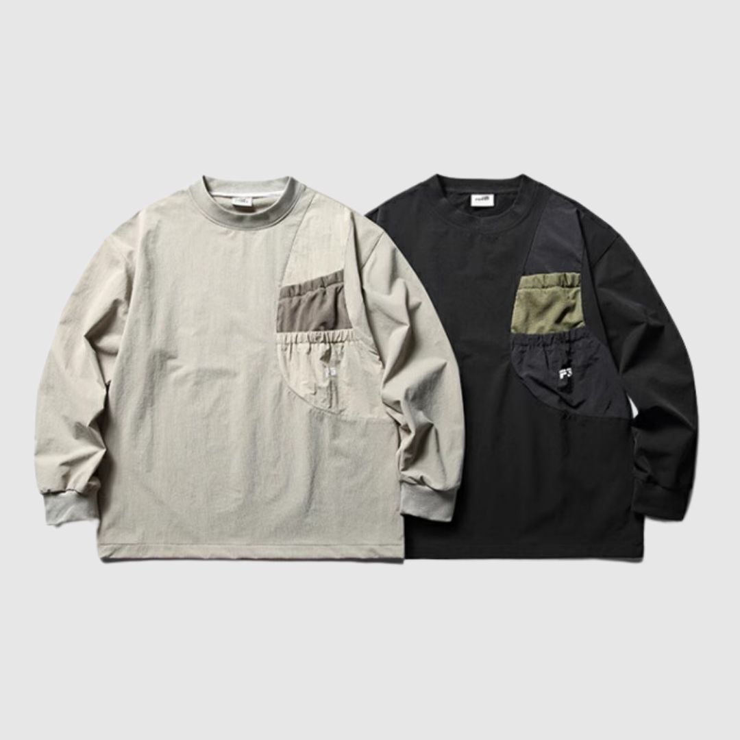 マルチポケットロングスリーブTシャツ H1941