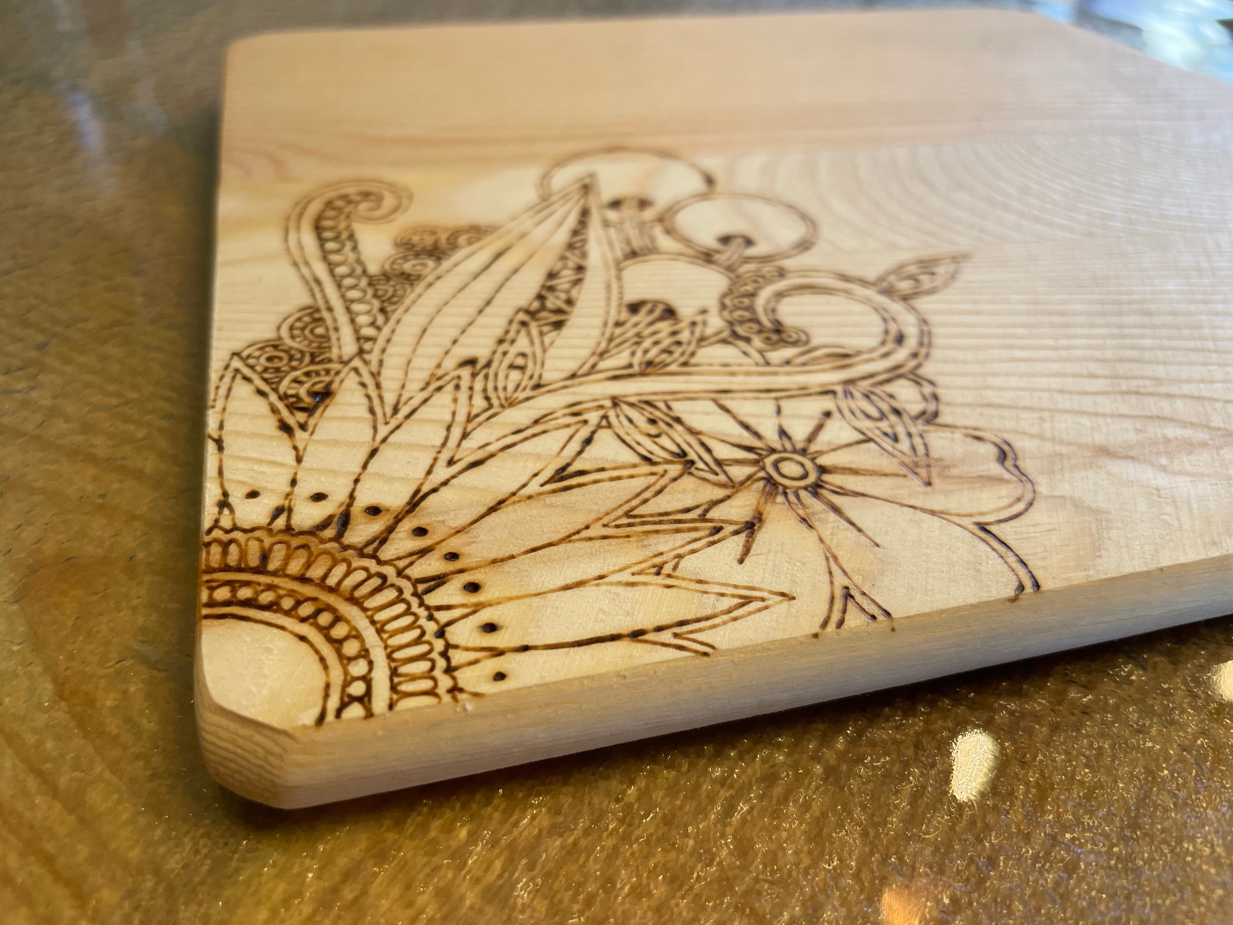 ミニカッティングボード（ウッドバーニング） | ventangle