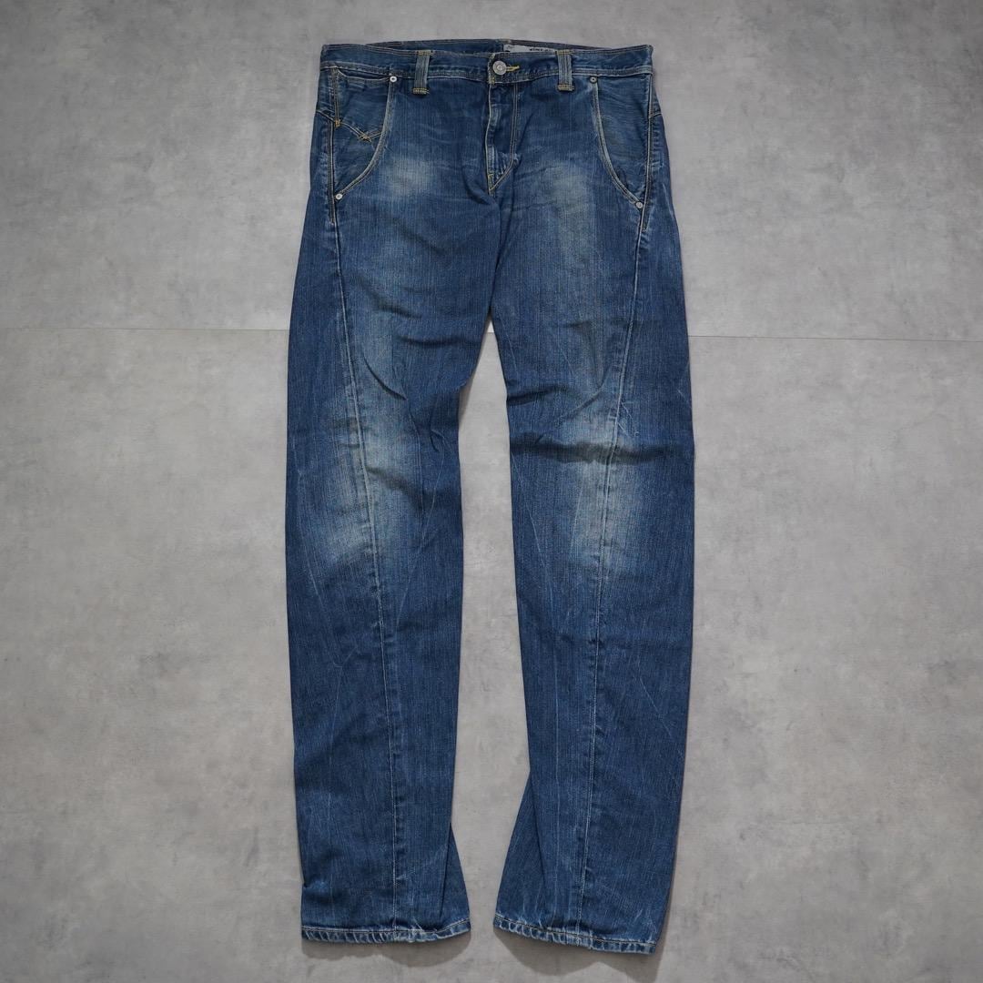 リーバイス エンジニアード ジーンズ W33 00s 古着 青 15898