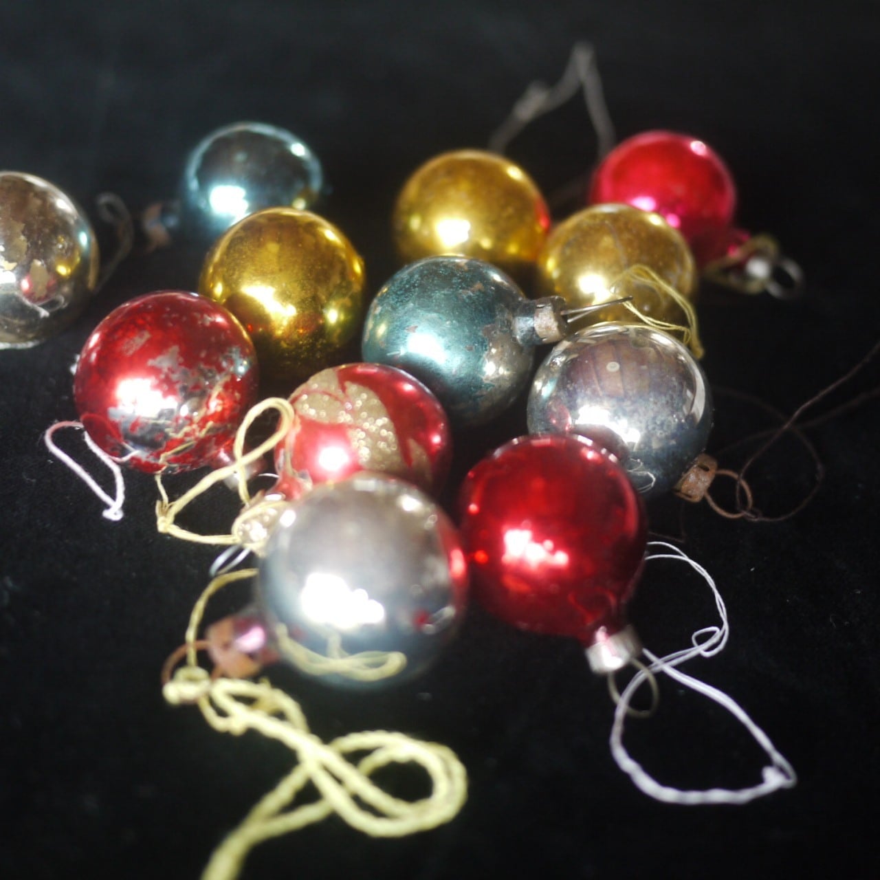 ガラスクーゲル クリスマスオーナメント チェコスロバキア