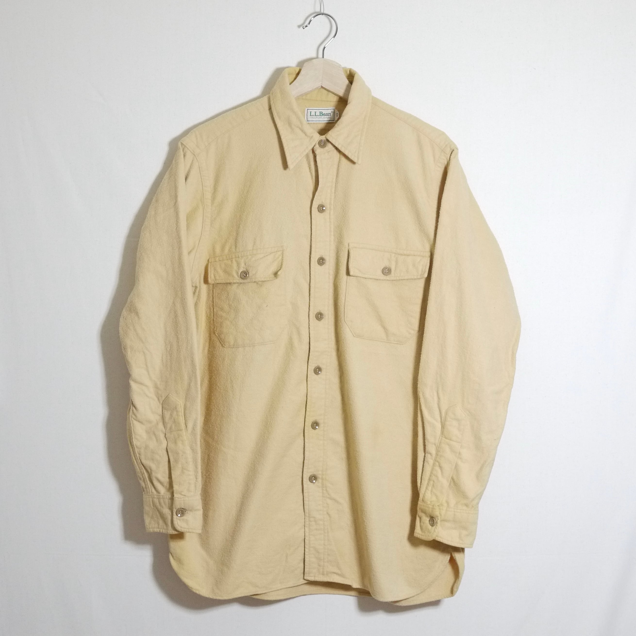 1980's Chamois Cloth Shirt Size15 1/2 HOLIDAY WORKS