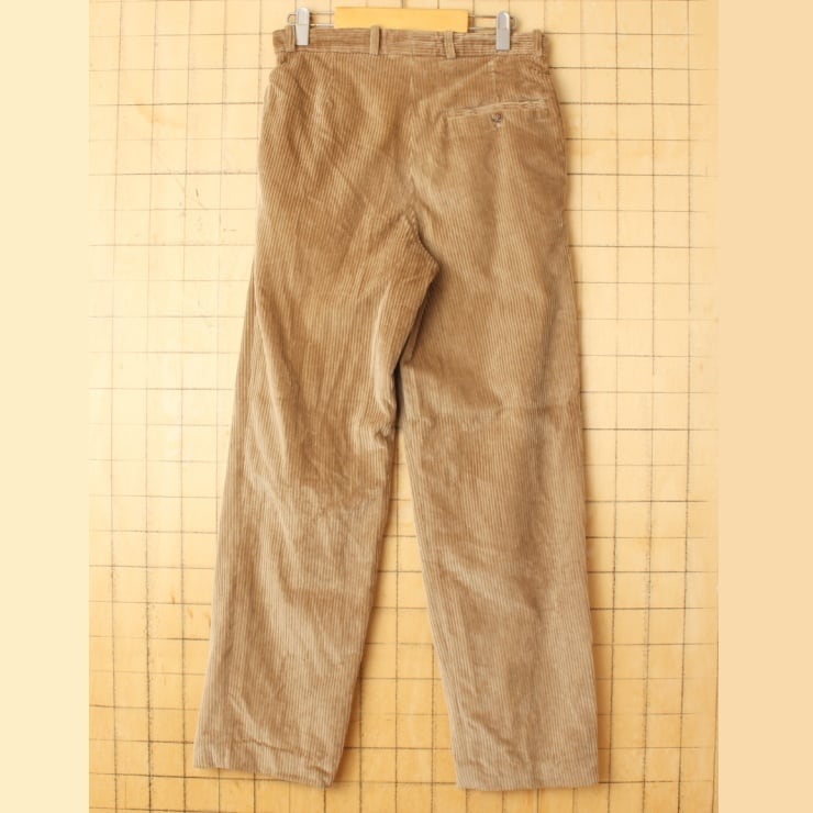 USA製 90s ORVIS 2タック コーデュロイ パンツ 古着 ヴィンテージ