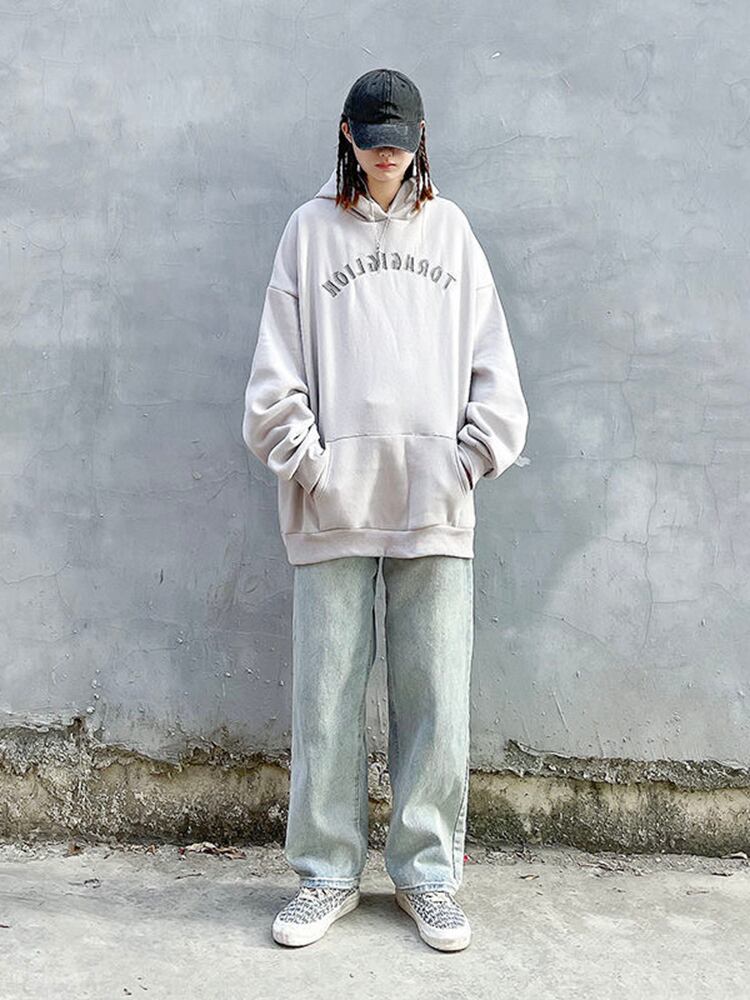 トップス ストリートアルファベットフード付きパーカー Yochico 独自のストリートトレンドを定義づけましょう トップス ストリートアルファベットフード付きパーカー Yochico 独自のストリートトレンドを定義づけましょう