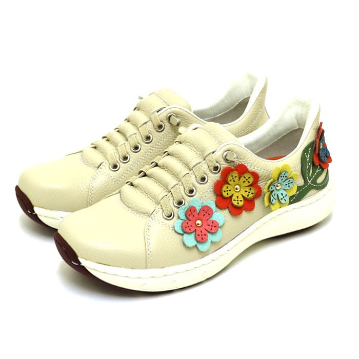 Y24【ﾚﾃﾞｨｰｽ】Estacion～エスタシオン～・フラワーモチーフエア