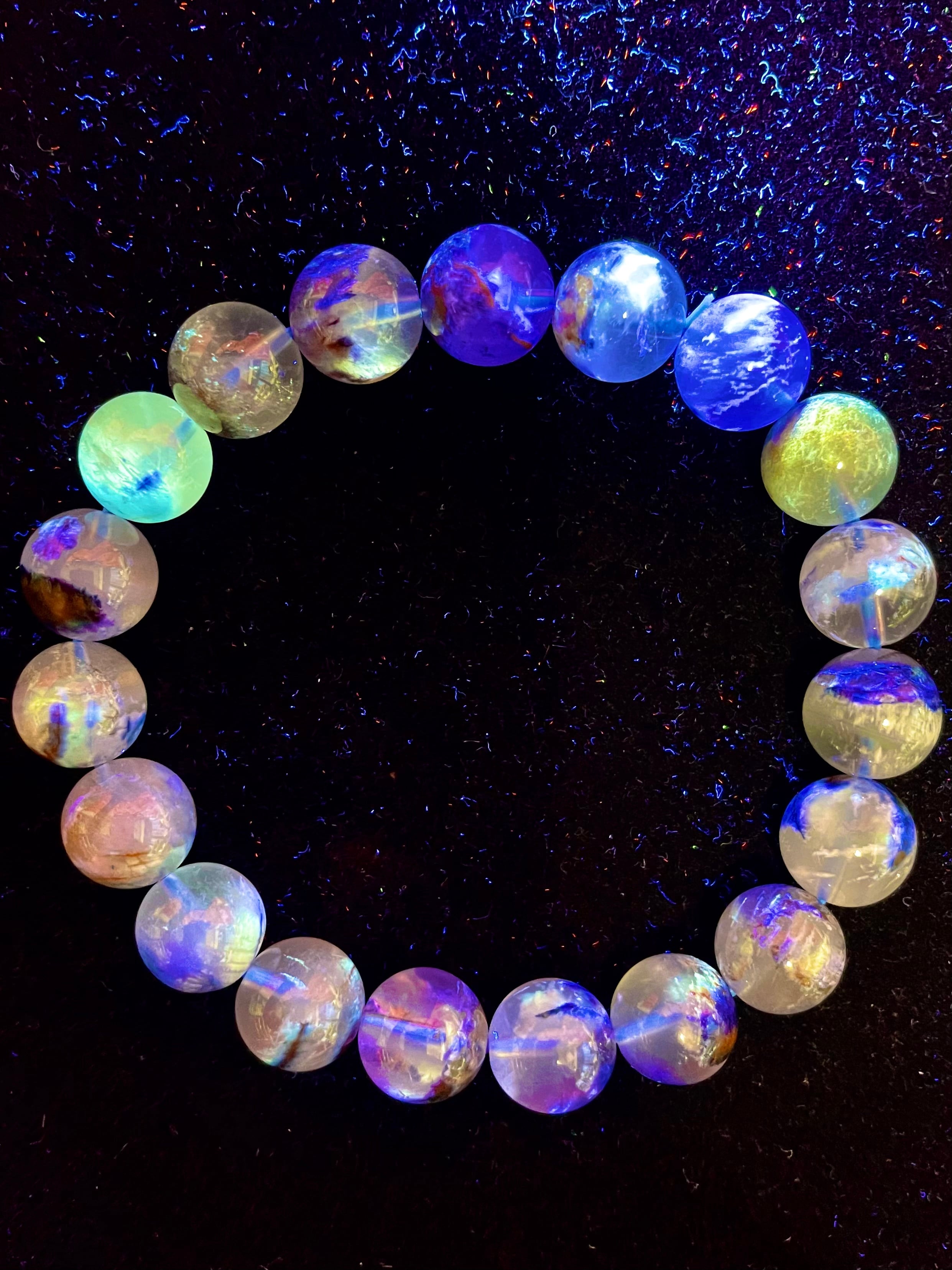 2) 時空の超越・永遠なる火の鳥「フェニックスinクオーツ」ブレスレットB