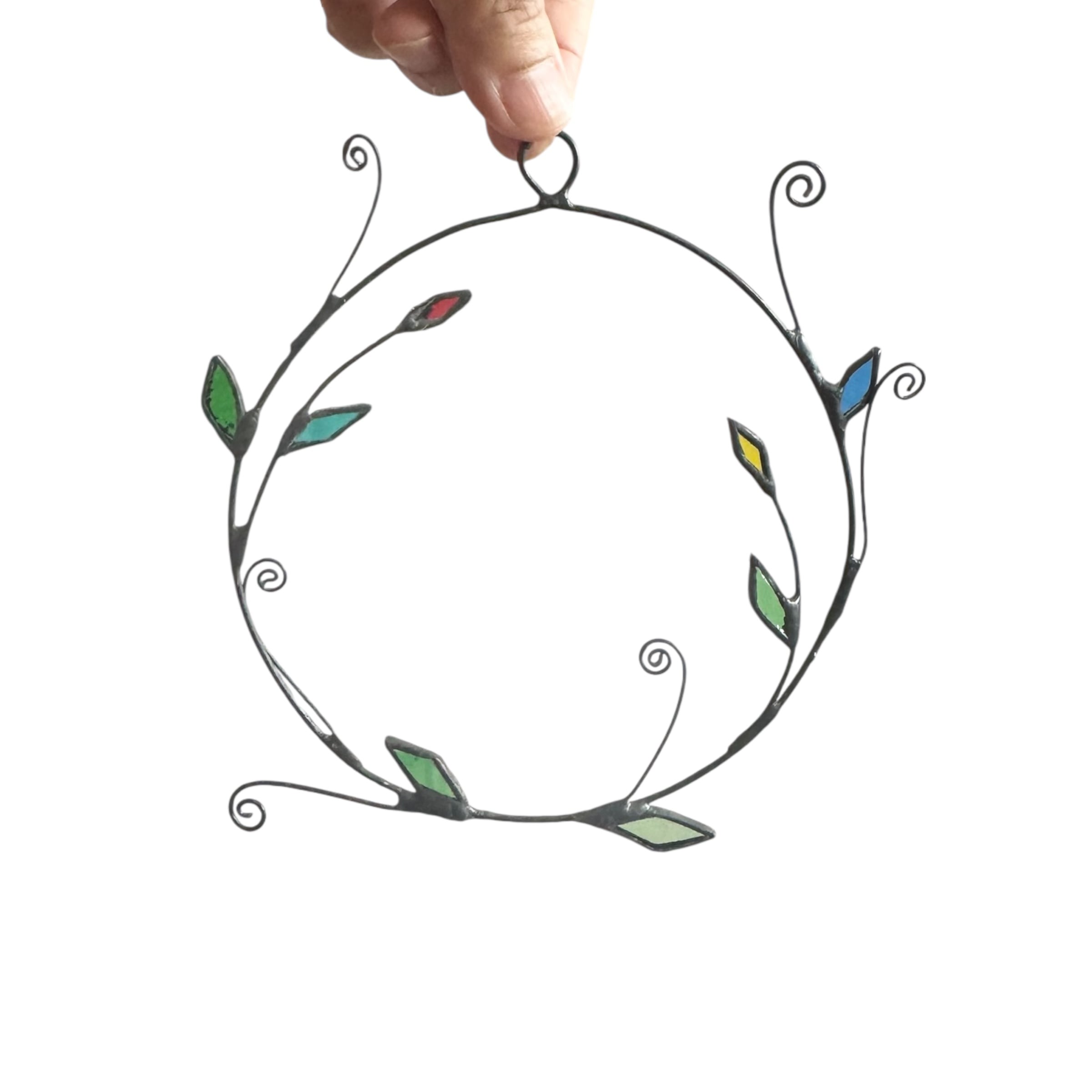 nibbles ステンドグラス一輪 バラ 84 | teshigotoya ねむの木の豆